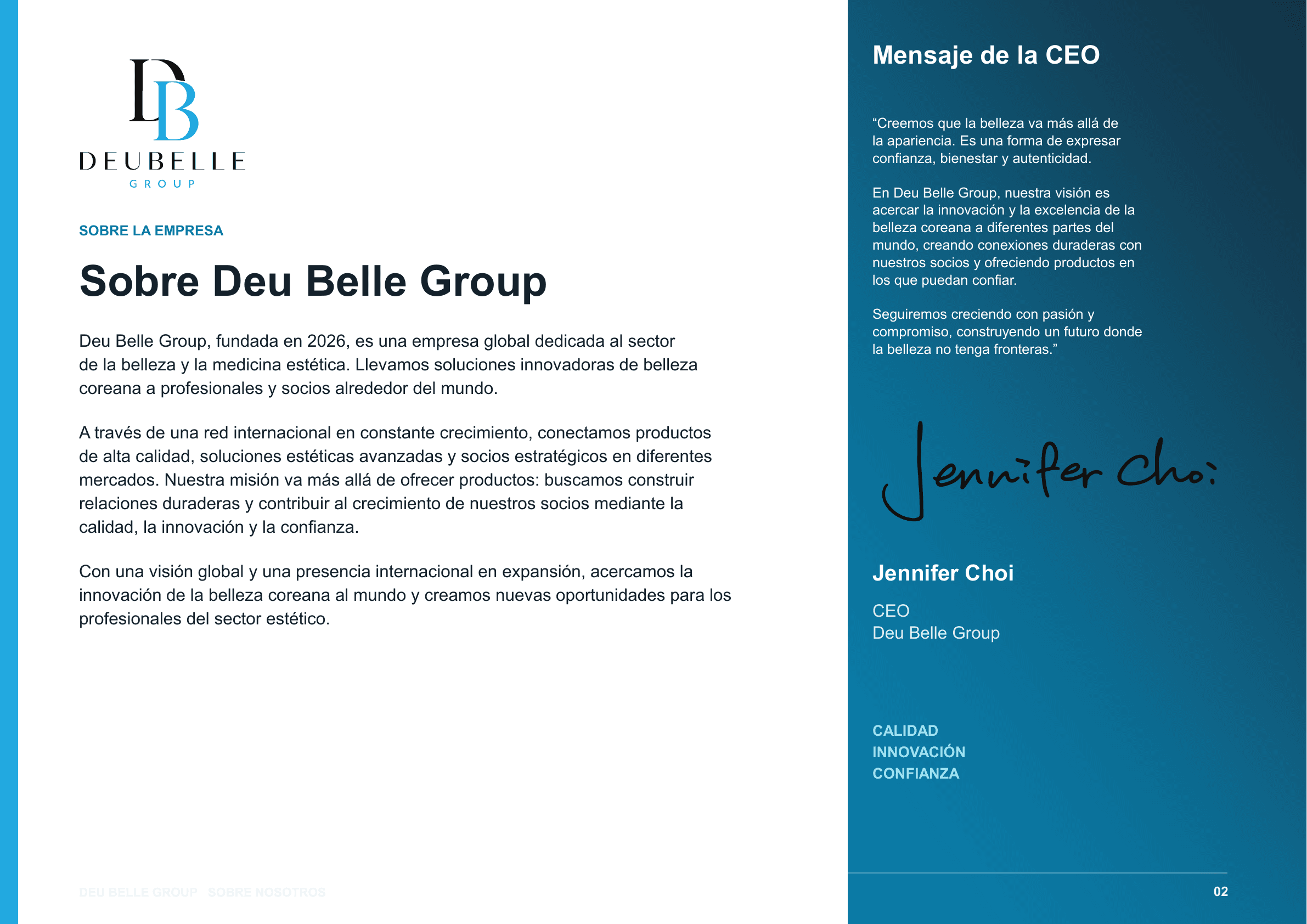 Deu Belle Group · 화장 제품 카탈로그 결과물 2