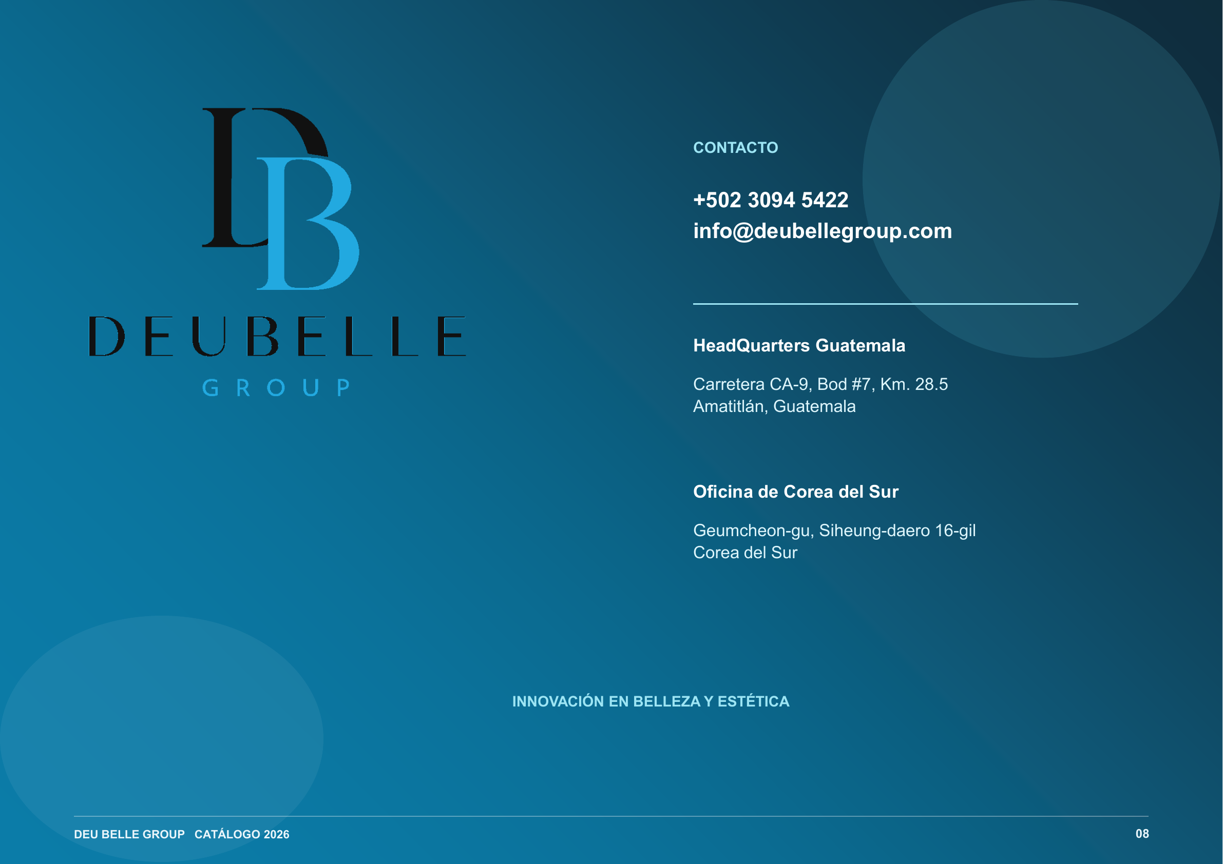 Deu Belle Group · 화장 제품 카탈로그 결과물 8