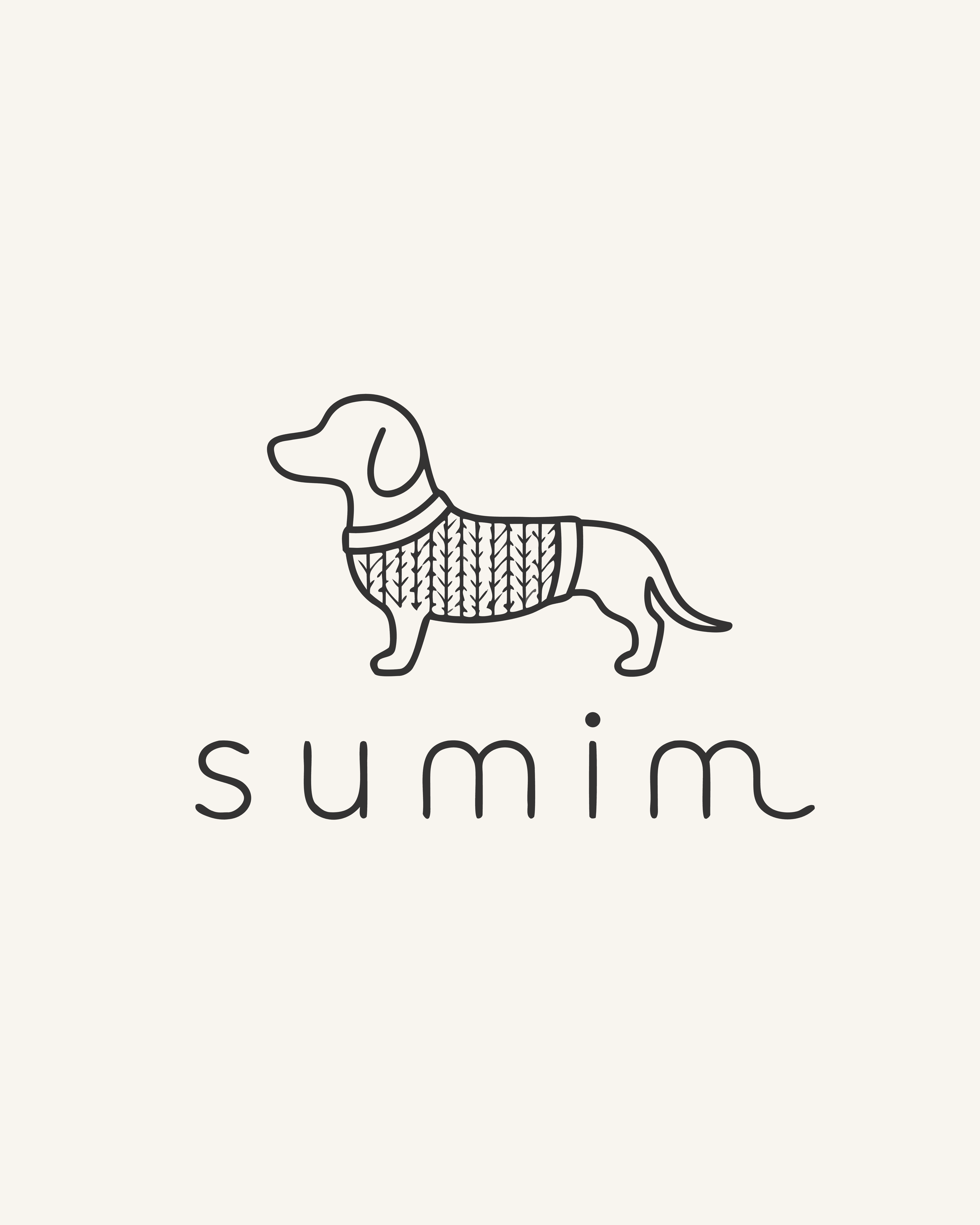 sumim · 반려동물 니트웨어 브랜드 결과물 2
